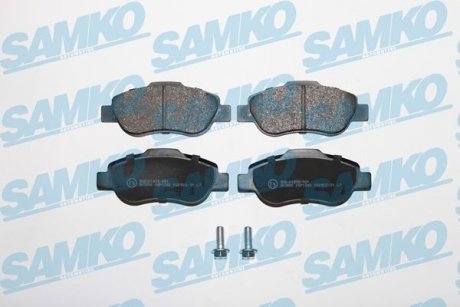 Гальмівні колодки, дискове гальмо (набір) SAMKO 5SP1240