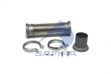 Ремкомплект вихлопної труби d80x295 SAMPA 010.661 (фото 1)
