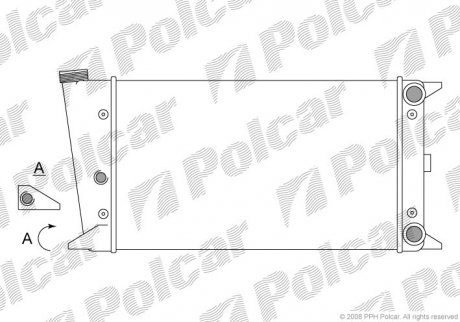Радіатор охолодження Polcar 9531086
