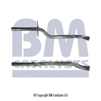 Випускна труба BM CATALYSTS BM50032 (фото 1)
