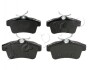 Колодки тормозные (задние) Citroen C4 09-/DS4/DS5 11-15/Peugeot 308/508/3008/5008 09-18 JAPKO 510604 (фото 1)