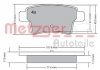 Колодки тормозные (задние) Citroen C4 Picasso/Grand Picasso 06-13/Peugeot 408 10- METZGER 1170264 (фото 1)