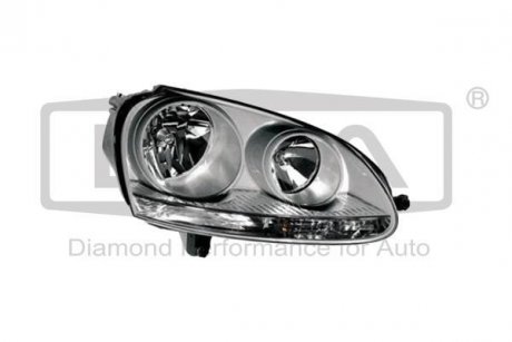 Headlight with motor and bulb, white frame, right: Dpa 89410239102 (фото 1)
