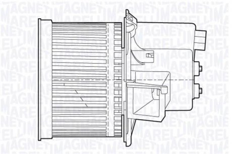 Электродвигатель, вентиляция салона MAGNETI MARELLI 069412652010 (фото 1)