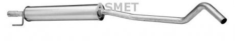 Передній глушник,випускна сист Asmet 05145 (фото 1)