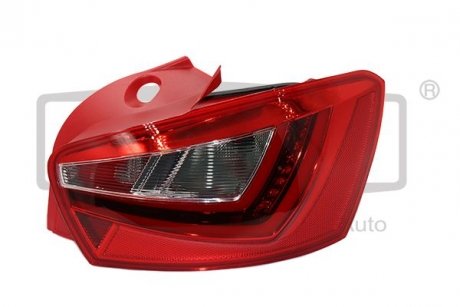 Фонарь правый LED красный Seat Ibiza (08-) Dpa 99451456502