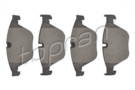 Set brake pads TOPRAN / HANS PRIES 502514