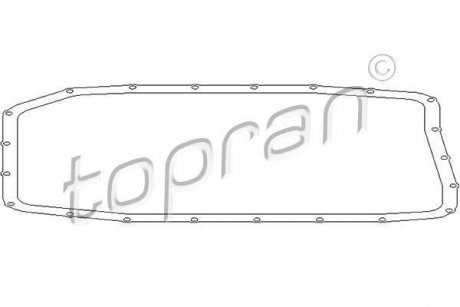 Прокладка масляного піддону TOPRAN / HANS PRIES 501748 (фото 1)