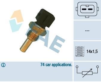 Датчик температури рідини охолодження FAE 32560