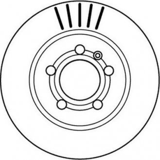Гальмівний диск Jurid 562133JC (фото 1)