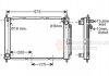 Теплообмінник VAN WEZEL 4300M499 (фото 1)