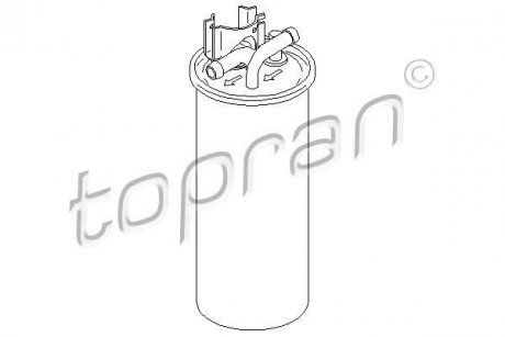 Фільтр палива TOPRAN / HANS PRIES 110935 (фото 1)