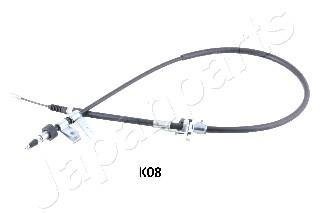 KIA Трос ручн.тормоза прав.Picanto 04- (диск.) JAPANPARTS BC-K08