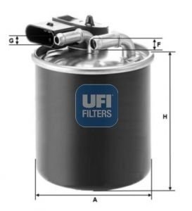 Топливный фильтр UFI 2415000