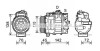 Компресор C180 2.0 i * (W203) 00-02 (AVA) AVA COOLING MSAK615 (фото 1)