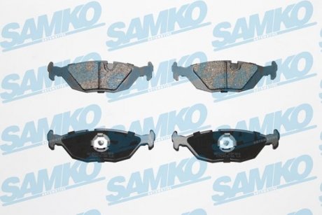 Гальмівні колодки, дискове гальмо (набір) SAMKO 5SP306
