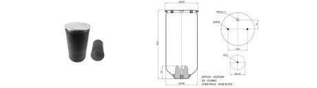 Пневморесора APLUS 91255AP