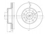 FIAT Диск тормозной передн. Ducato 02 - (300*24),Citroen,Peugeot CIFAM 800-341 (фото 1)