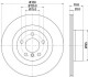 Диск гальмівний зад. BMW X3 (F25), X4 (F26) 2.0D-3.0 10- HELLA 8DD 355 129-811 (фото 1)