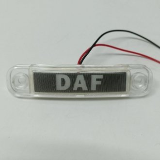Ліхтар габаритний світлодіодний білий з написом DAF Турция L003024DFW (фото 1)