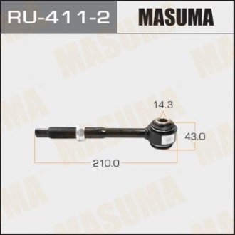 Сайлентблок задней поперечной тяги (с тягой) L Toyota Avalon (05-12), Camry (01-), Highlander (01-03) Masuma RU4112