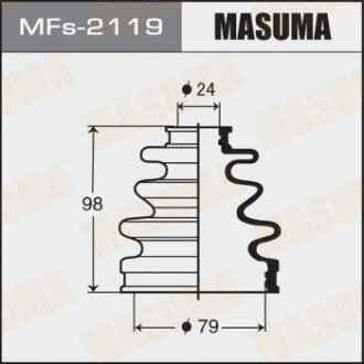 Пильовик ШРКШ (силікон) Masuma MFs2119