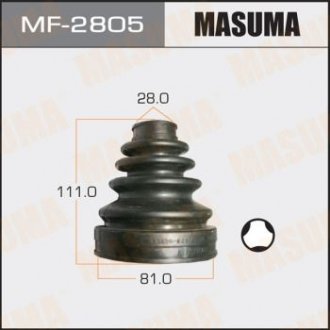 Пыльник ШРУСа внутреннего Toyota FJ Cruiser (06-09), Land Cruiser Prado (02-09) Masuma MF2805