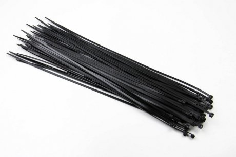 Хомут пластиковый BLACK 4,8 X 430 (100 шт) BOSMA 5480 (фото 1)
