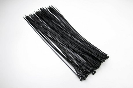 Хомут пластиковый BLACK 4,8 X 500 (100 шт) BOSMA 5497 (фото 1)