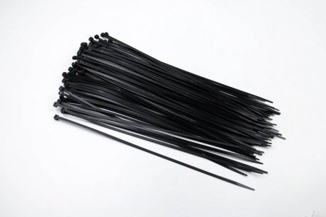 Хомут пластиковый BLACK 4,8 X 370 (100 шт) BOSMA 0065 (фото 1)