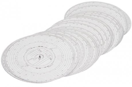 Комплект діаграмних дисків тахографа (шайби тахографа) 1 день 125 км/год UNI EEC BORG HICO WKR005 (фото 1)