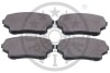 KLOCKI HAMULCOWE SUZUKI GRAND VITARA I (FT, HT), GRAND VITARA II (JT, TE, TD) 01-15 PRZOD SZT Optimal BP12568 (фото 2)