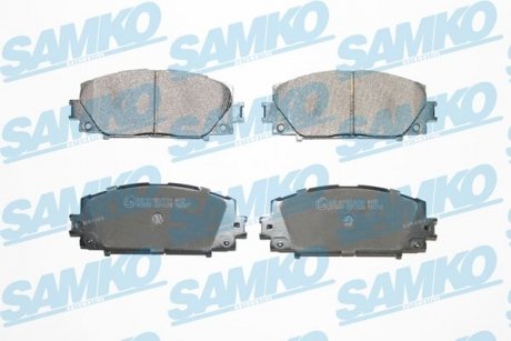 Гальмівні колодки, дискове гальмо (набір) SAMKO 5SP1529