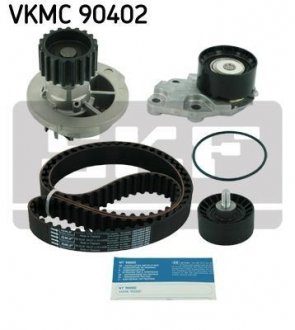 Комплект ременя ГРМ + помпа SKF VKMC90402 (фото 1)