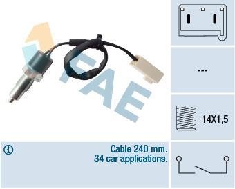 Вимикач фар заднього ходу FAE 40360