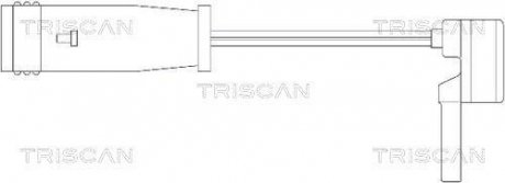 Датчик зносу колодок TRISCAN 811523005