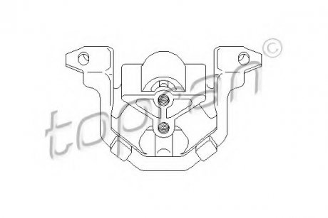 Подушка двигуна TOPRAN / HANS PRIES 301528