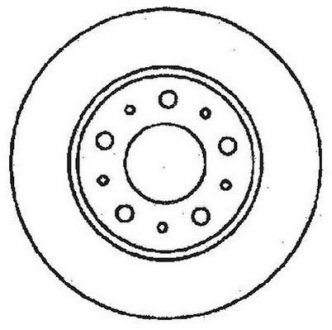 Гальмівний диск Jurid 561492JC (фото 1)