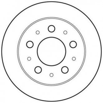 Гальмівний диск Jurid 562753JC (фото 1)