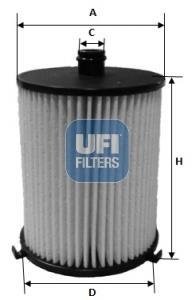 Фільтр палива UFI 2607300 (фото 1)