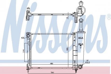 Автозапчасть NISSENS 617873