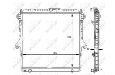 Автозапчасть NRF 59074