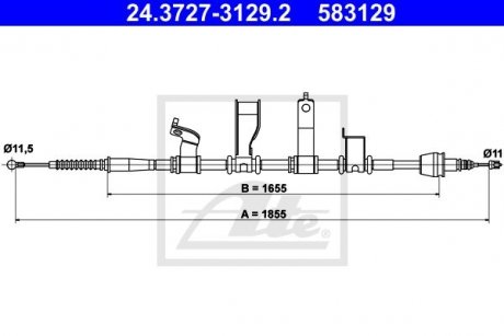 Автозапчасть ATE 24372731292