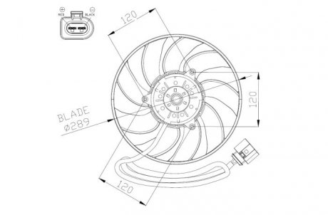 Автозапчастина NRF 47946