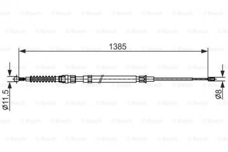 Автозапчасть BOSCH 1987482584