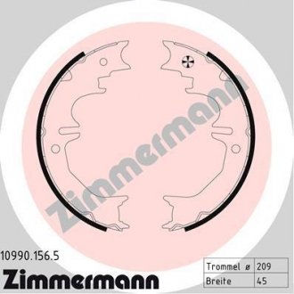 Автозапчасть ZIMMERMANN 109901565 (фото 1)