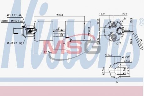 Автозапчастина NISSENS 95607