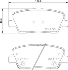 Автозапчасть BREMBO P30105