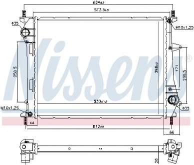 Автозапчасть NISSENS 617867