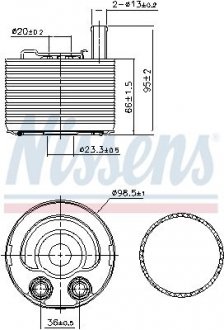 Автозапчастина NISSENS 91177